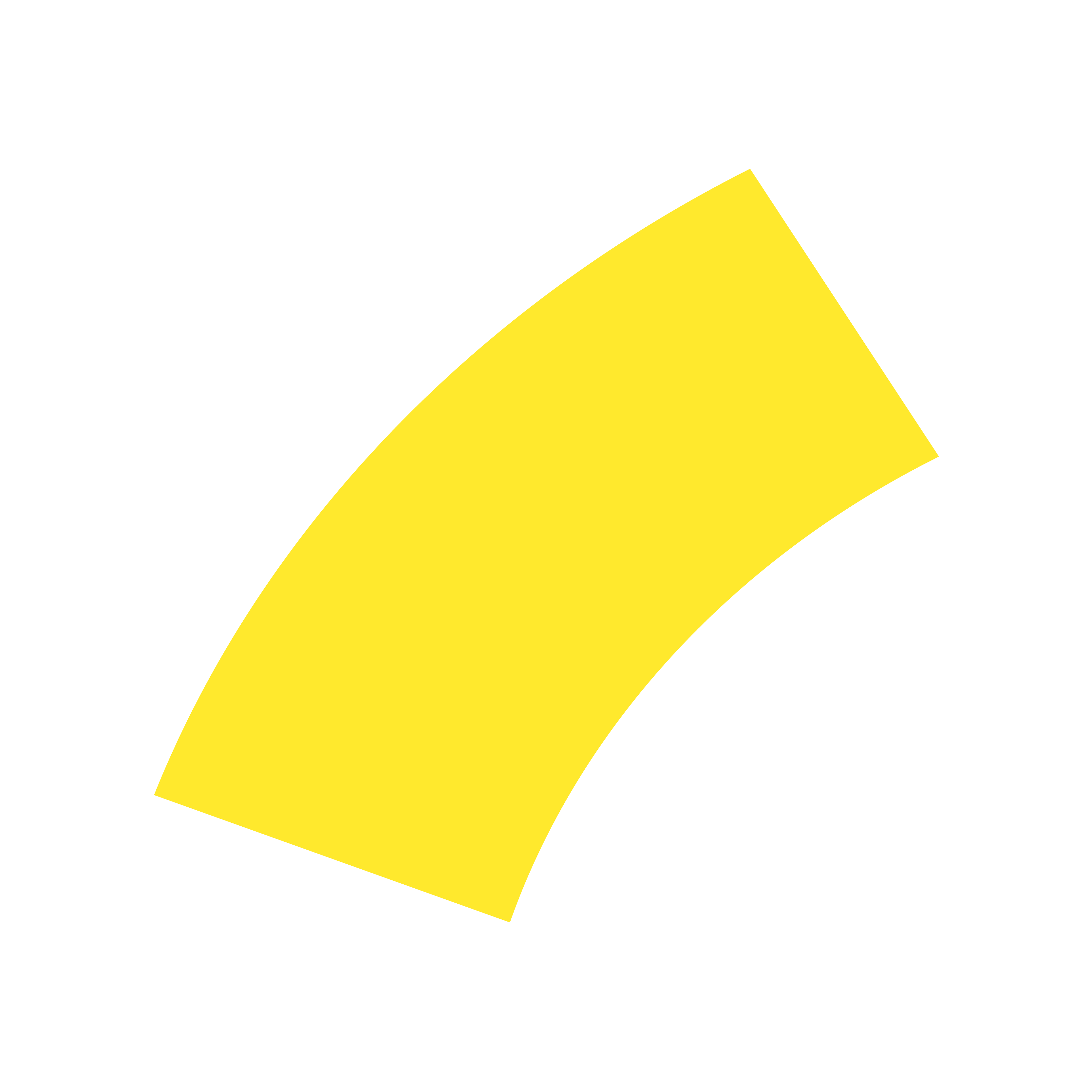 trait jaune